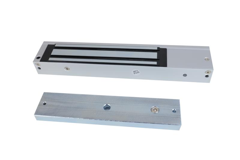 [HIK-DS-K4H255S] Electroimán de 600 Lbs (272 Kg) / Montaje en Puerta Normal o de Vidrio / Certificado CE / Uso en Interior DS-K4H255S(O-STD)