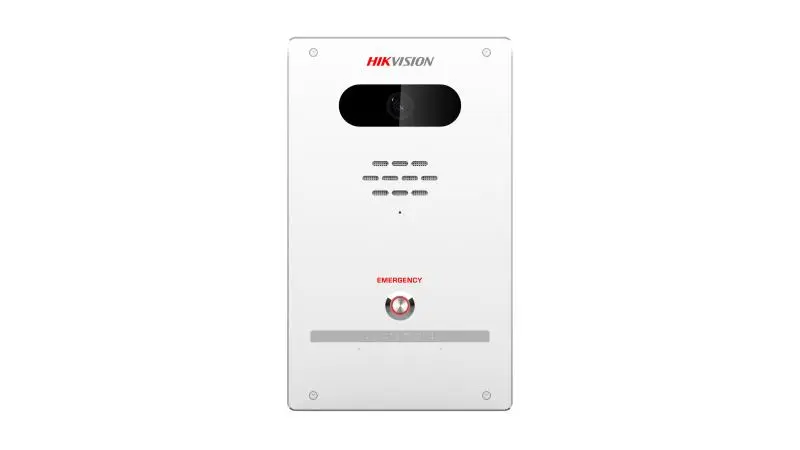 [HIK-DS-PEAP-CV1E] Estación de Alarma de Pánico, Cámara de 4 Megapixel , Micrófono Integrado , Exterior IP65 , Protección IK10 , PoE , 10 mts IR , Entradas y Salidas de Alarma. Hikvision
