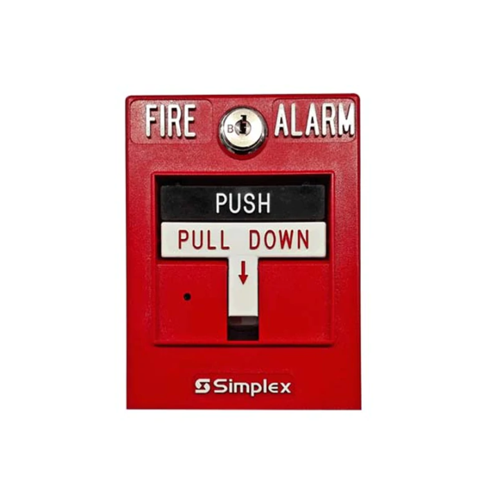 [SPL-4099-9006] Estación manual de incendio direccionable con LED. Simplex