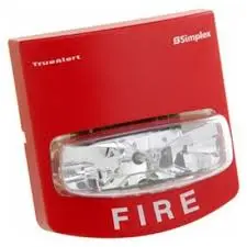 Estrobo multicandela TrueAlert, montaje en pared, 135 /177/185 cd alta candela, rojo, “FIRE”