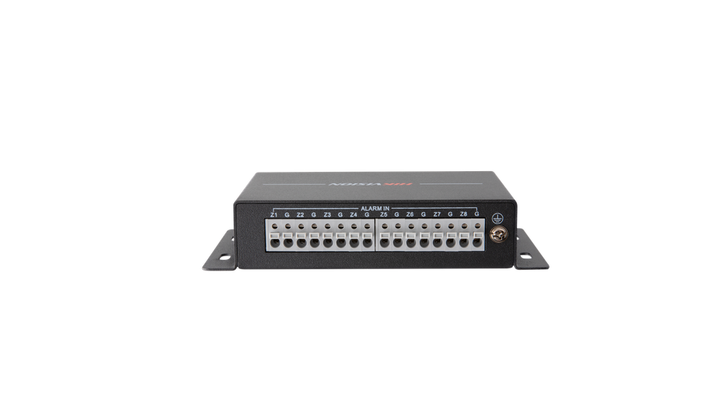 [HIK-DS-PM-RSI8] Expansor de 8 zonas cableadas por comunicación RS-485 para panel de alarma híbrido. Hikvision