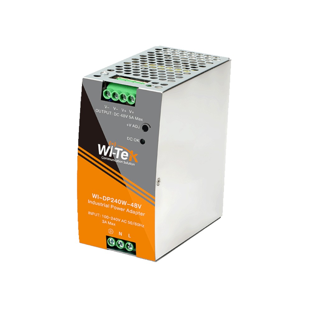 [WIT-WI-DP240W-48V] Fuente de poder para switch industrial de 48 V, 5 A y 240 W