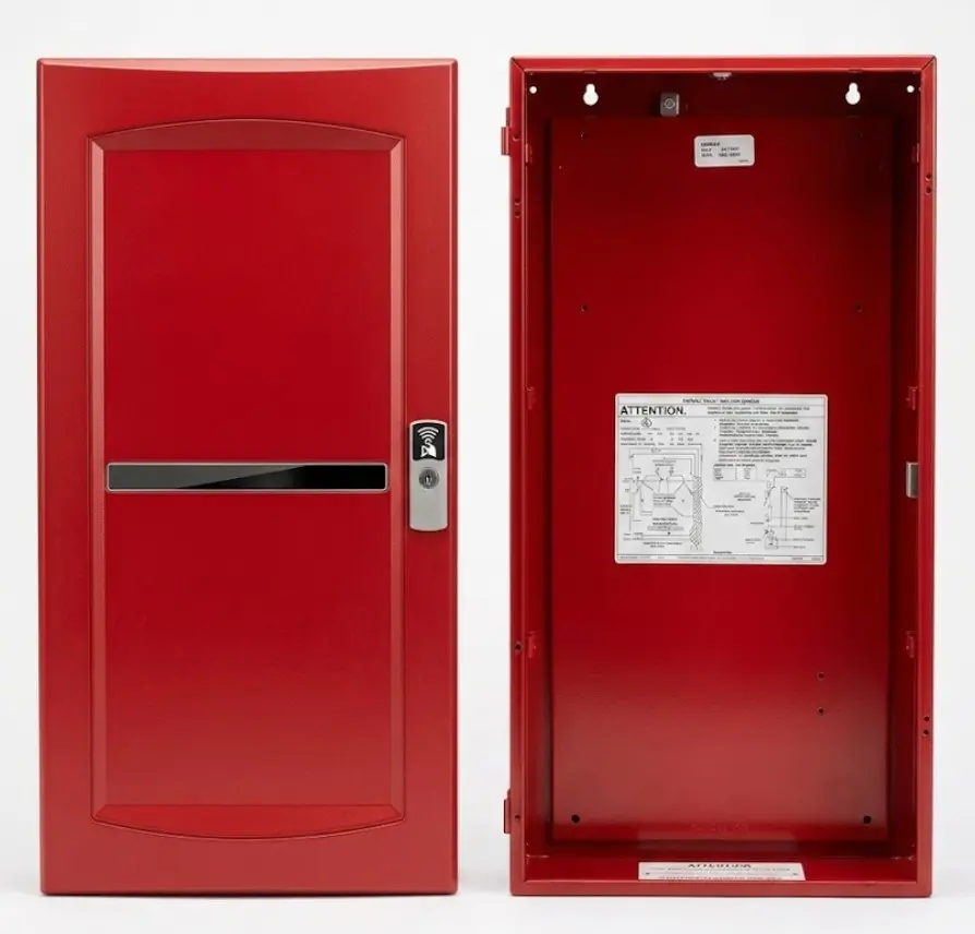 [SPL-2975-9448] Gabinete de dos Bahías puerta sólida. Simplex