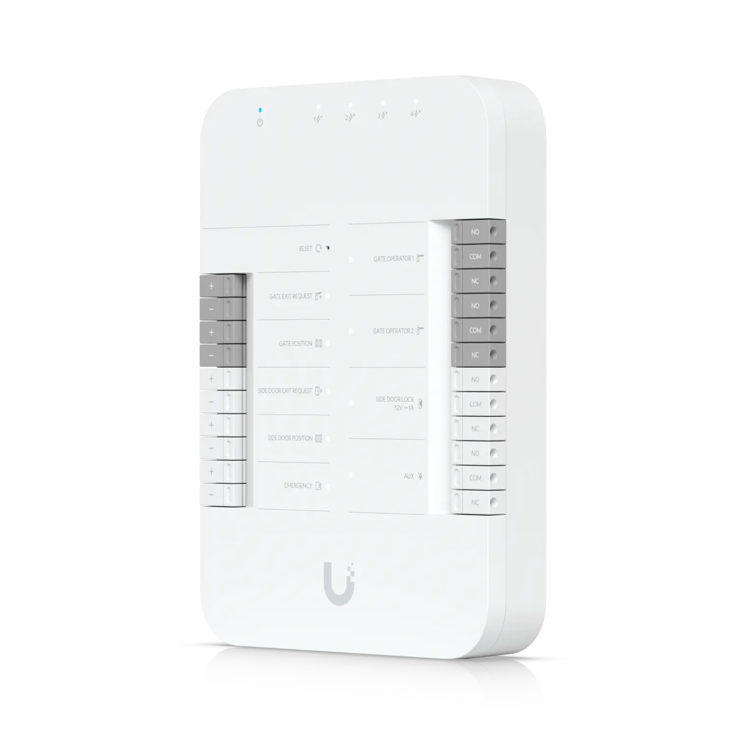 [UBT-UA-HUB-GATE] Gate Hub Ubiquiti UniFi Access (UA-Hub-Gate) — Controlador PoE++ para Portón y Puerta Lateral con 4 Salidas PoE+, Relés de Operador y Entrada de Emergencia