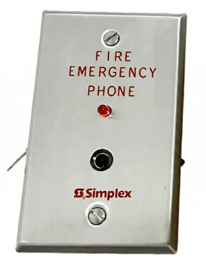 [SPL-2084-9023] Jack para teléfono con LED. Simplex