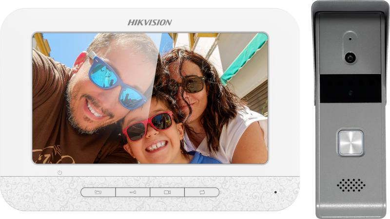 [HIK-DS-KIS203T] Kit de videoportero analógico 1080p a prueba de agua para casa