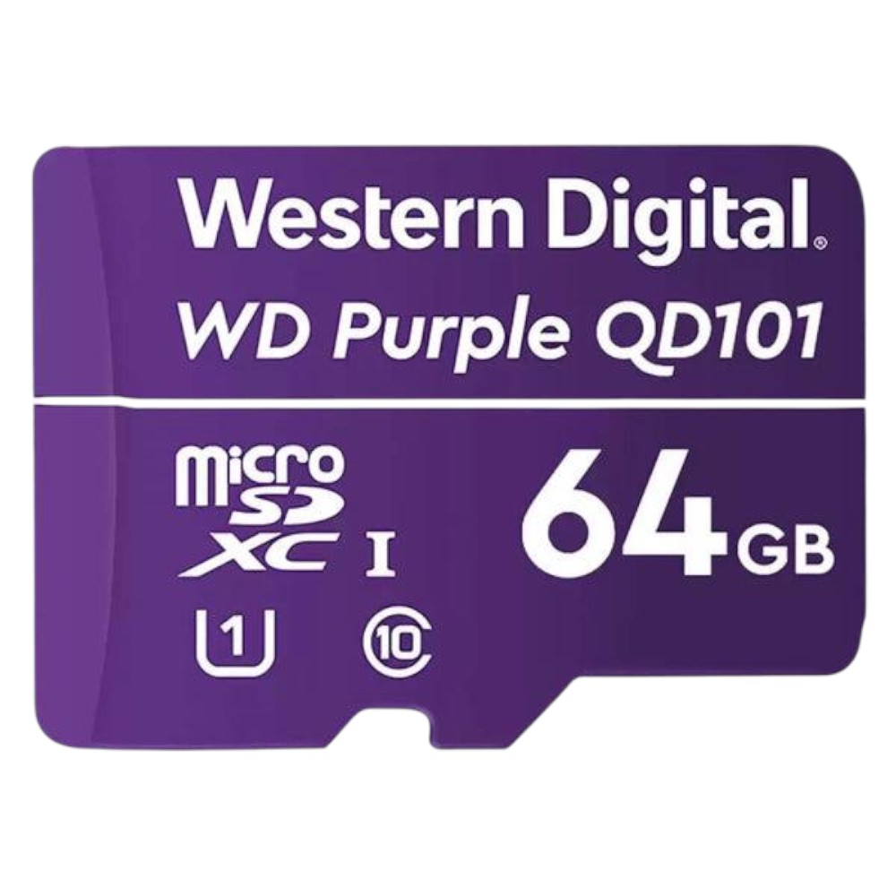 [WDI-WDD064G1P0C] Micro SD - 64GB - WD Purple SC Ultra Endurance