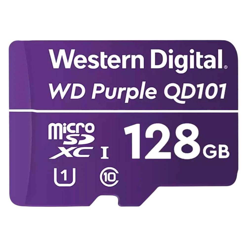 [WDI-WDD128G1P0C] Micro SDXC v30- 128GB UHS-I U3 Purple. Western Digital