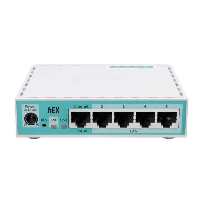 [MIK-E50UG] MikroTik E50UG 950MHz hEX - 512MB 5xGb USB L4