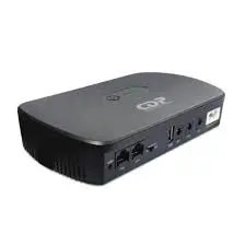 [CDP-MINI UPS 10KMAH] Mini UPS con Batería de Lithio, 10KmAh, DC UPS, Entrada 100-240/50-