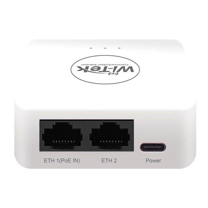 [WIT-WI-AC50] Mini controlador de punto de acceso Wi-Tek Smart Cloud Cube. 2 puertos Fast Ethernet. Alimentado por PoE o Micro USB. Witek
