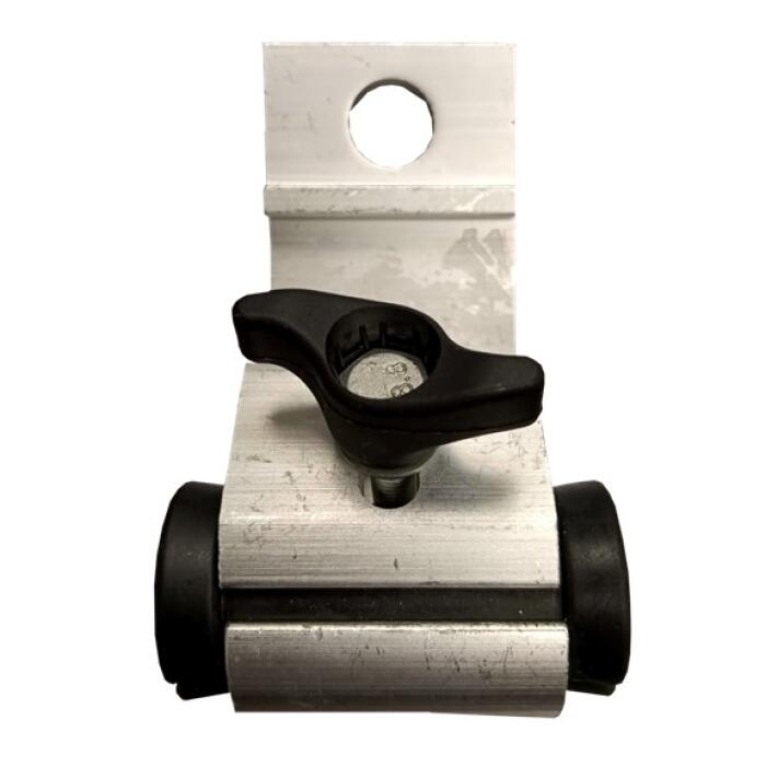 [CBL-OFT-MBA0812] Mini soporte de aleación de aluminio para diámetro de cable 08-12 mm. Cablix