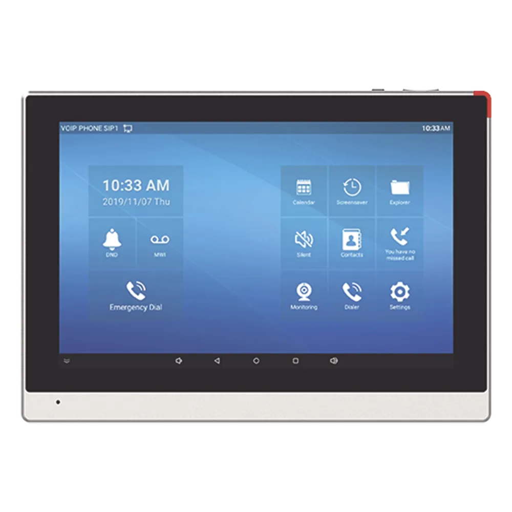 [FAN-I56A] Monitor IP/SIP Fanvil Android de interior con pantalla táctil 10.1"