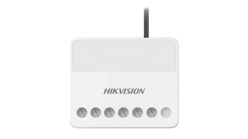 [HIK-DS-PM1-O1L-WB] Módulo de Relé para domótica (contacto NO/NC, 0~36V DC, Max 5A). Marca Hikvision
