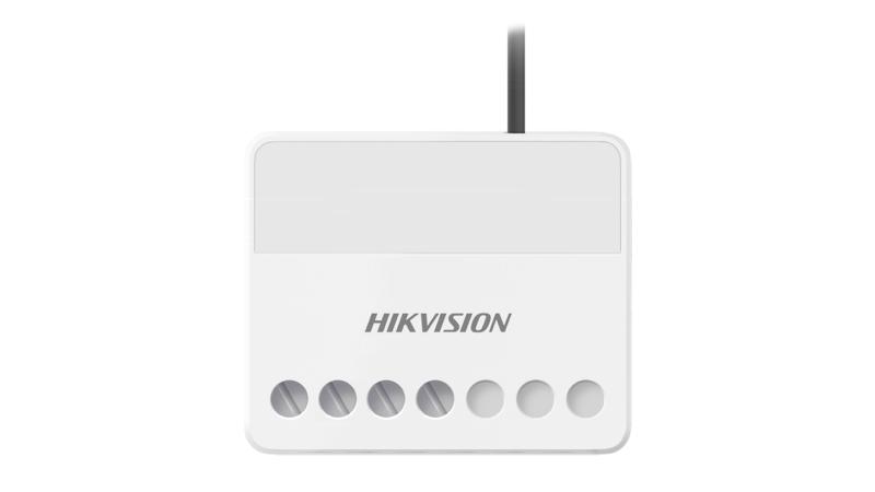 [HIK-DS-PM1-O1H-WB] Módulo de Relé para domótica (contacto para 120VAC, 13A). Marca Hikvision