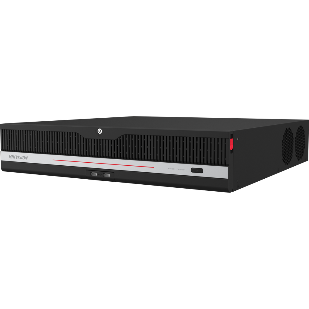 [HIK-DS-9632NXI-M8-R-VPRO] NVR 32 canales 8K con 8 bahías, IA avanzada y salidas HDMI 8K/4K