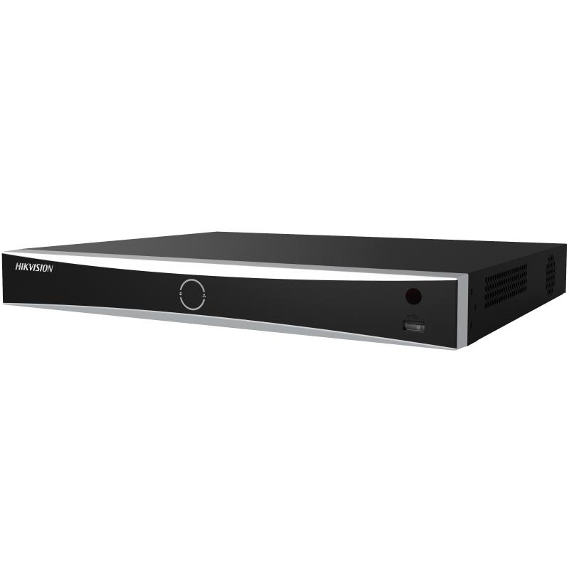 NVR 8 canales 8MP AcuSense con PoE y 2 bahías HDD, 80 Mbps
