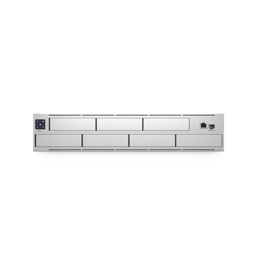 NVR Ubiquiti UniFi Protect Pro de 7 bahías con RAID y 10G SFP+