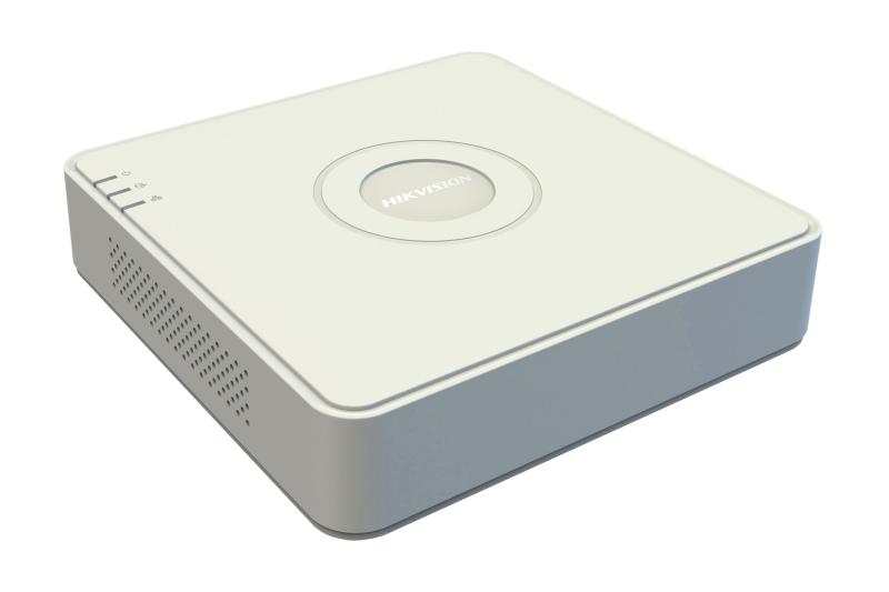 [HIK-DS-7104NI-Q1-4P] NVR de 4 canales, 40Mbps, resolución 6MP, 4 puertos PoE, audio. Hikvision.