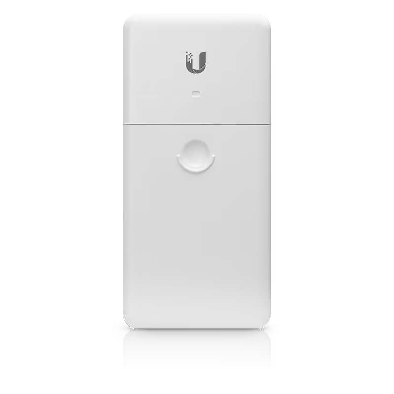 [UBT-N-SW] Switch de Exterior Ubiquiti NanoSwitch (N-SW) — Switch Gigabit de 4 Puertos con PoE Passthrough 24V para Alimentar Hasta 3 Equipos airMAX en Torre