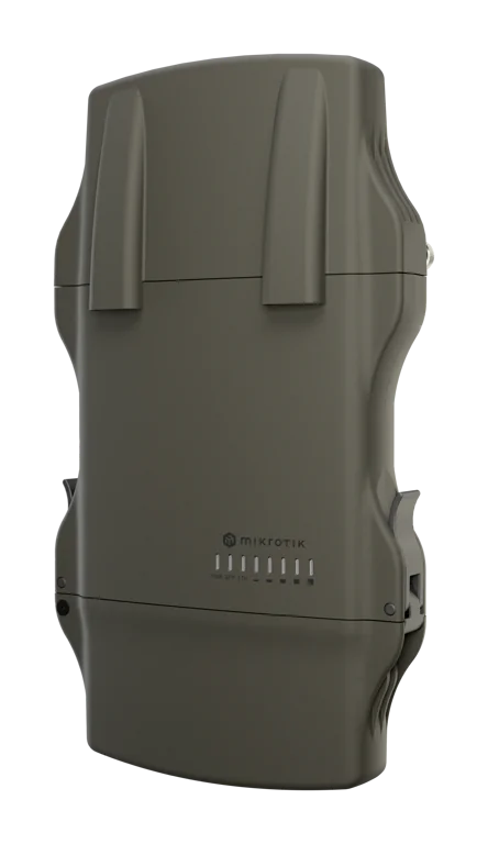 Radio Enlace CPE MikroTik NetMetal ax - 5 GHz  802.11a/n/ac/ax - 2 conectores RPSMA Wi-Fi 6 dual-band, 2.5G SFP,