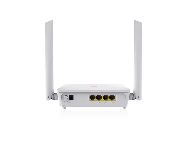 OptiXstar EG8041X6-10G04 ONT de enrutamiento integrado de la solución Huawei all-optical access. WIFI 6, 1POTS+4GE+2.4GHz/5GHz Wi-Fi+1USB, Power/PON/LOS/LAN1/LAN2/LAN3/LAN4/TEL/USB/WLAN/WPS, Class B+ - 50088122