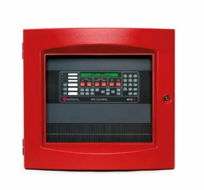 [SPL-4010-9601] Panel de Incendio 4010ES con capacidad inicial de 2 lazos para hasta 250, ampliable hasta 1000 puntos IDNET + IDNAC, 2 lazos de notificación Direccionable de hasta 254 aparatos. Interfaz de 2x40 caracteres LCD. Gabinete de una bahía, color rojo. UL, CSFM, FM.