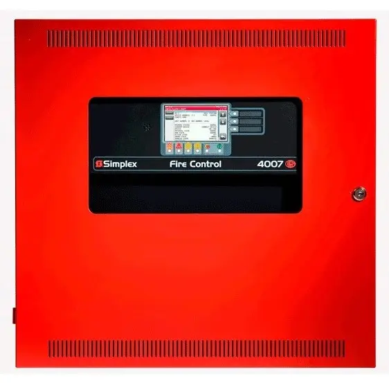 Panel de incendio direccionable Simplex 4007ES: 250 puntos, táctil