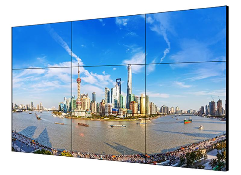 [HIK-DS-D2055HE-G] Pantalla LCD de 55 pulgadas y 1,8 mm, 4k bucle automático de hasta 30 pantallas con interfaces HDMI