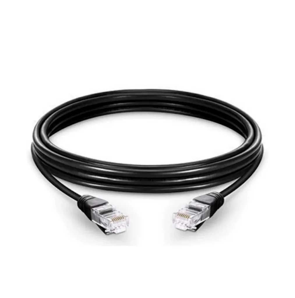 [CBL-MCE-01F01K] Patch Cord Cat5E 30.48 cms. color negro.