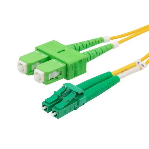 [CBL-OP9-7725A] Patch Cord Óptico Fibra 09/125 LC/APC-SC/APC Duplex 2,5M/2,0mm.