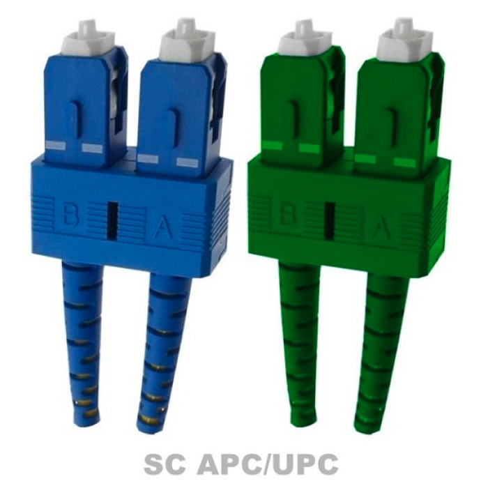 [CBL-OP90620AU] Patch Cord Fibra 09/125 SC/APC-SC/UPC Dúplex 2.0M/2,0mm