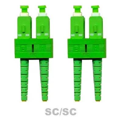 [CBL-OP9-06 25A] Patch Cord fibra óptica 09/125 SC/APC-SC/APC Duplex 2.5M/2,0mm. Cablix