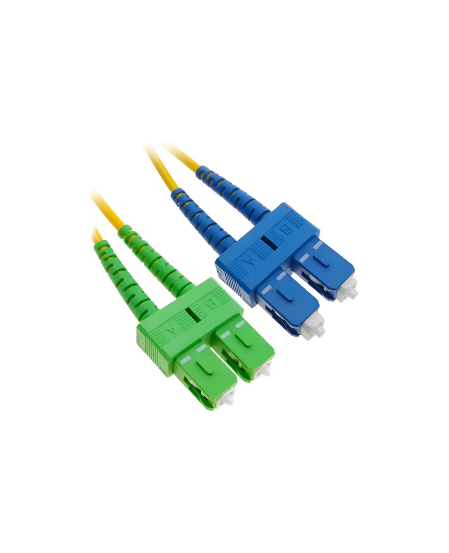 Patch Cord Óptico 09/125 SC/APC-SC/UPC Duplex 2.5M/2,0mm.