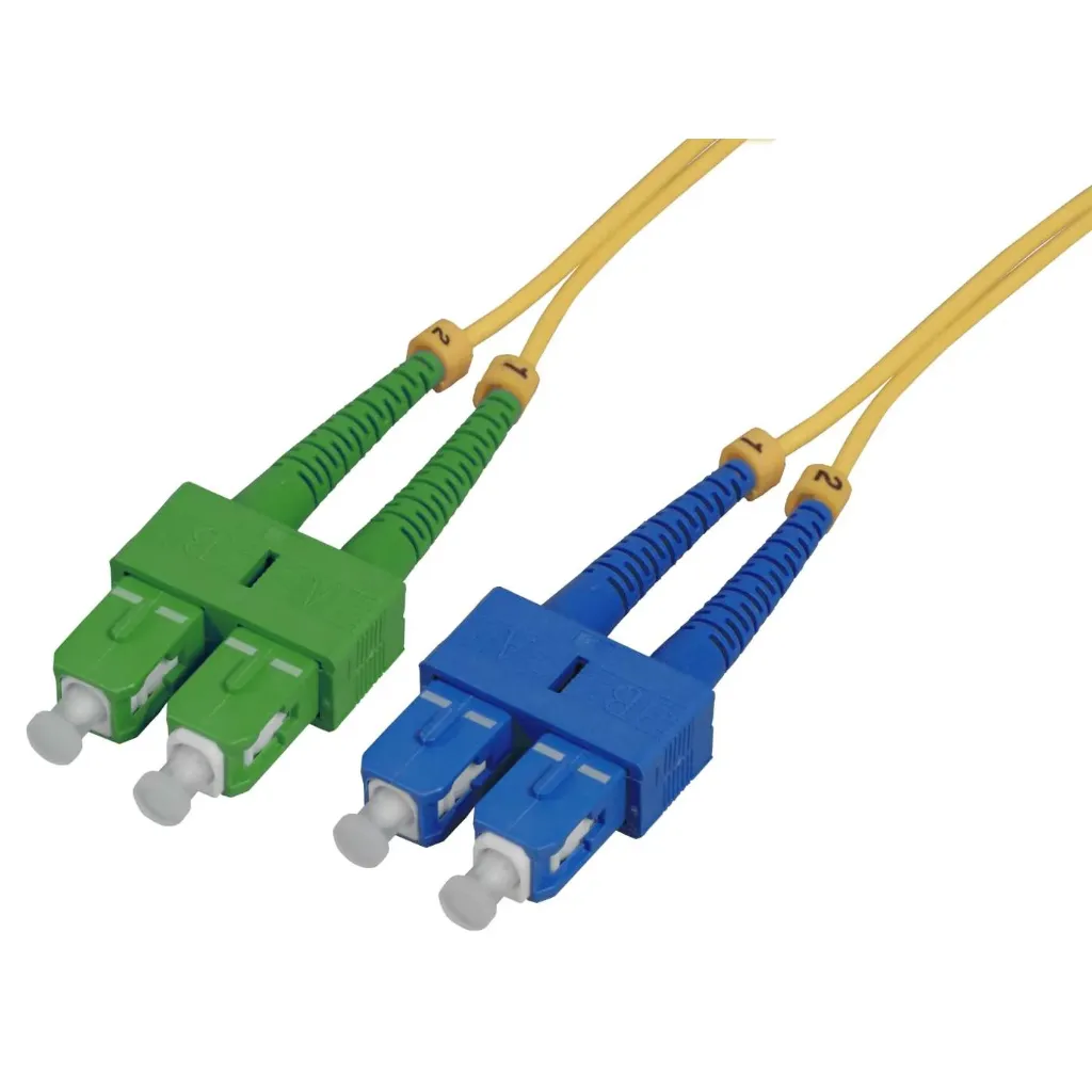 [CBL-OP9-06-25AU] Patch Cord Óptico 09/125 SC/APC-SC/UPC Duplex 2.5M/2,0mm.
