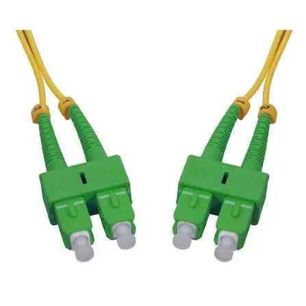 [CBL-OP90610A] Patch Cord Óptico 09/125 SC/APC-SC/APC Duplex 1M/2,0mm.