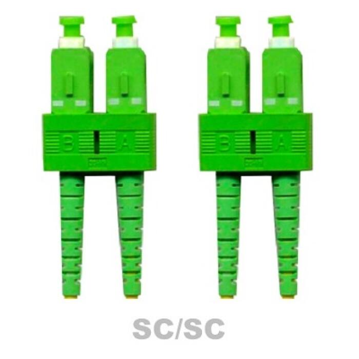 [CBL-OP90610A] Patch Cord monomodo Dúplex / 1,0 metros / 2,0mm SC/APC X SC/APC