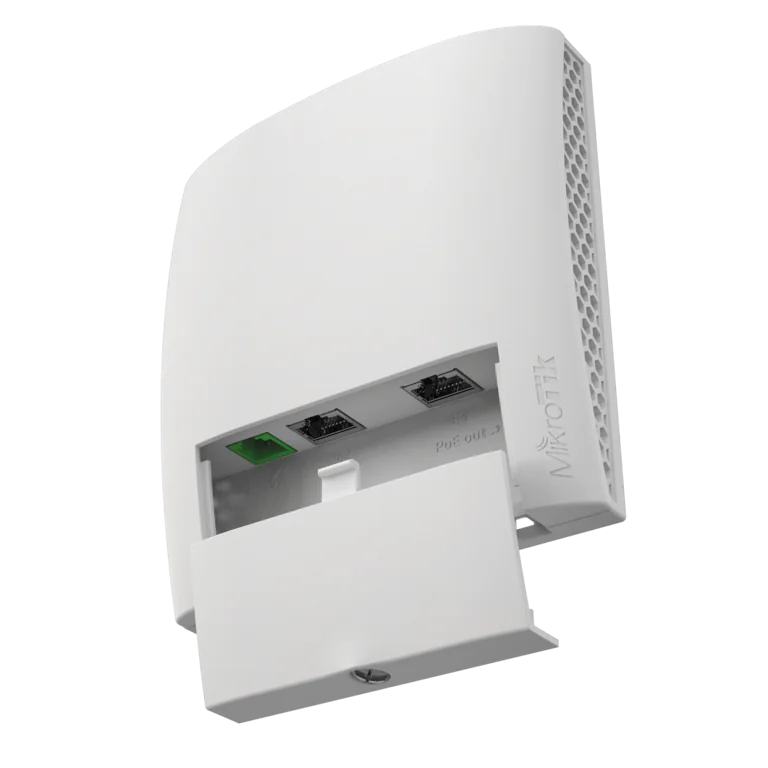 [MIK-RBwsAP-5Hac2nD] Punto de Acceso (wsAP ac lite) WiFi para Pared, Doble banda simultánea en 2.4 y 5 GHz b/g/n/ac. Mikrotik.