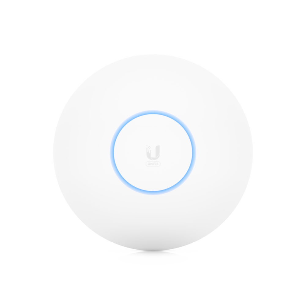 [UBT-U6-LR] Access Point WiFi 6 Ubiquiti UniFi U6 Long-Range (U6-LR) — Doble Banda 4x4 de 3 Gbps con Grado IP54 Semi-Exterior para Cobertura Extendida y 350+ Clientes