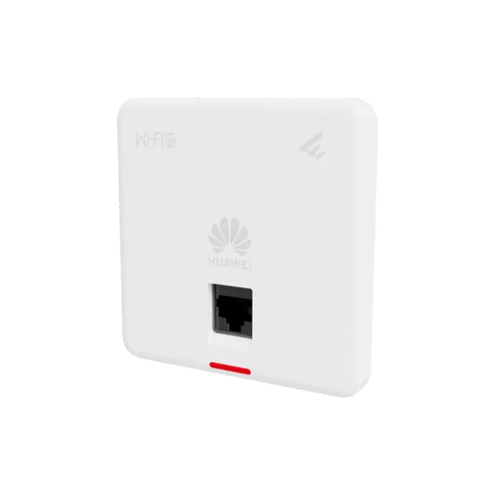 [HWE-AP160] Punto de acceso de pared 86x86 | 802.11ax | Velocidad de transmisión: 1,775 Gbps | Radio dual | Se recomiendan 48 usuarios de acceso | Máx. 128 usuarios de acceso | Potencia de transmisión: 20 dBm | Antena inteligente | Alcance óptimo: 15 m. |POE in - 50086816