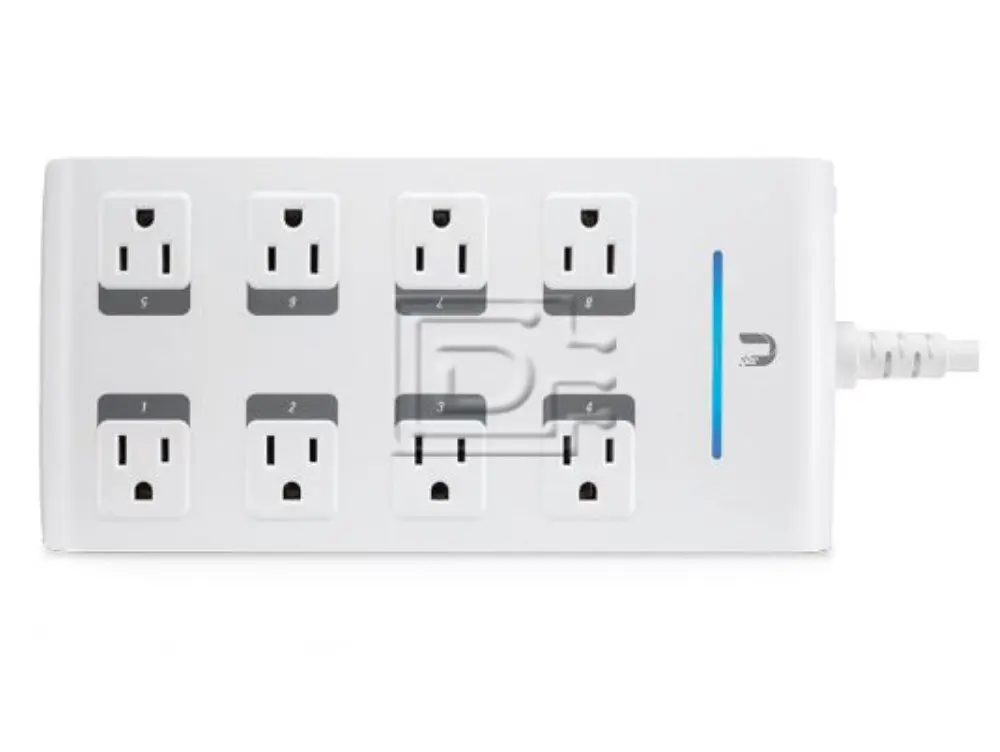 [UBT-MPOWER] Regleta Inteligente Ubiquiti mFi mPower (mPower) — Regleta de 3 Tomas Controlables por WiFi con Medición de Energía y Reinicio Remoto para Automatización de Edificios