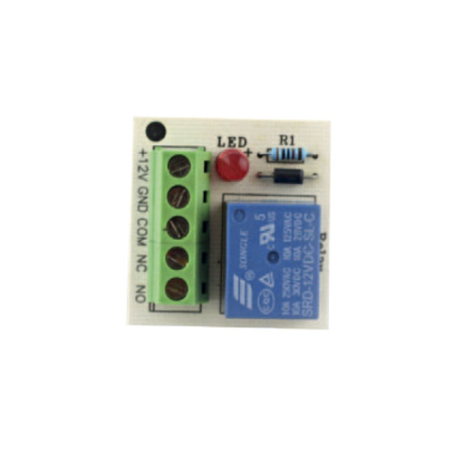 [ZKT-RM01] Relay de bajo consumo ZKTeco RM01 12V, módulo de relé de 10 A