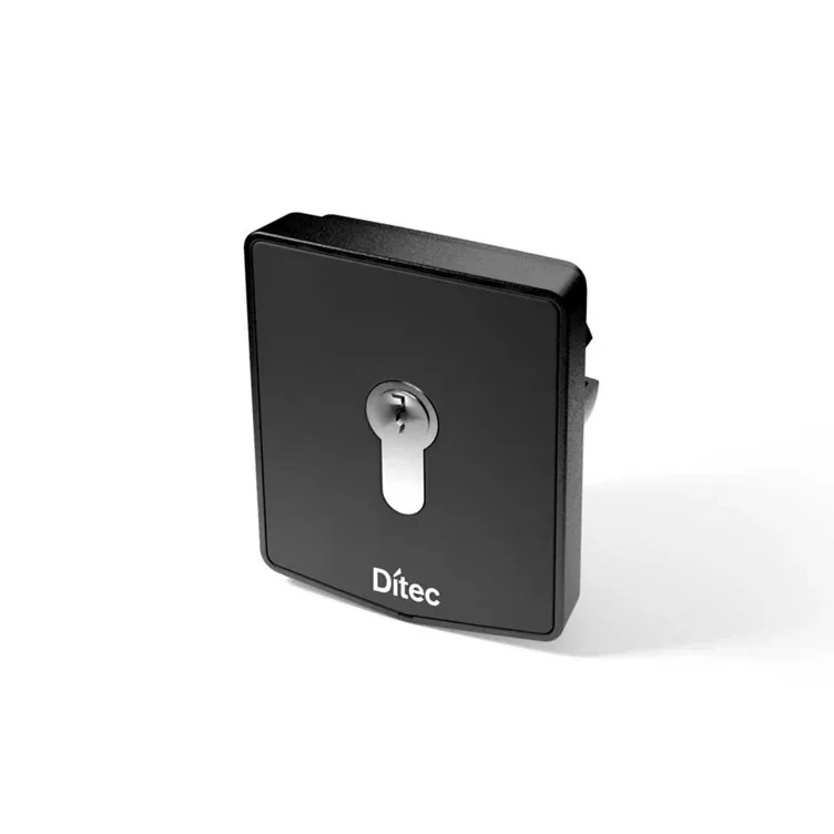 [ENT-AXK5M] Selector de llave de pared con cilindro europeo. Antirrobo con armazón metálico. NAAXK5M