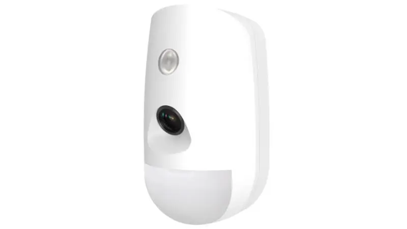 [HIK-DS-PDPC12PF-EG2-WB] Sensor PIR Inalámbrico con Cámara, Inmunidad Mascotas ≤30 kg, Rango 12 m – 85.9°