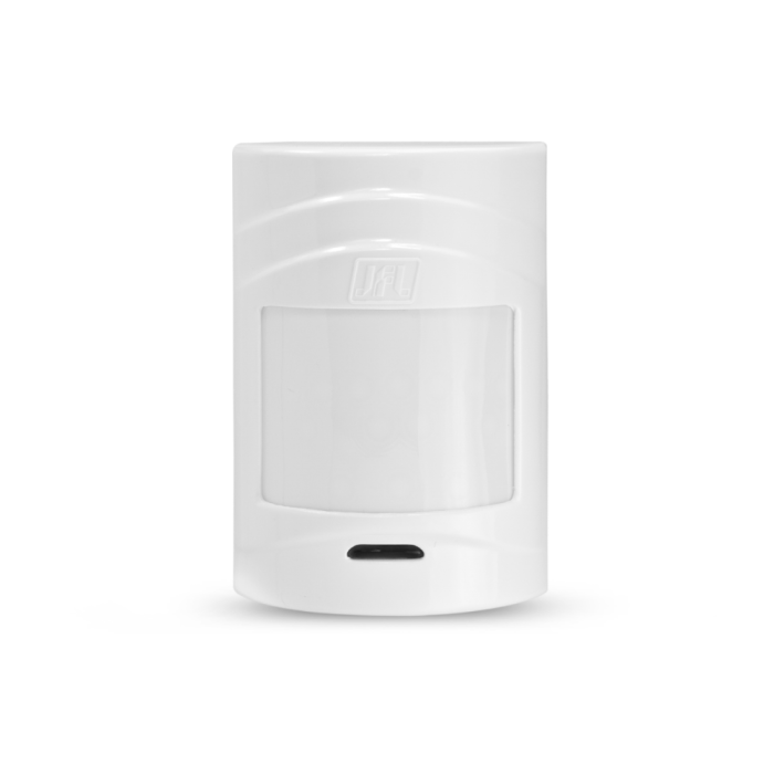 [JFL-IRPET-530] Sensor inalámbrico infrarrojo con cobertura de 12m y ángulo de 90º, 433.92 MHz, alcanse 400 metros sin obstáculos. Marca JFL.