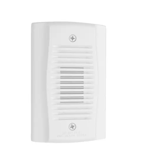 [SYS-MHW] Sirena multitono, color blanca, de un gang, de 12Vdc a 24Vdc . Marca System Sensor 