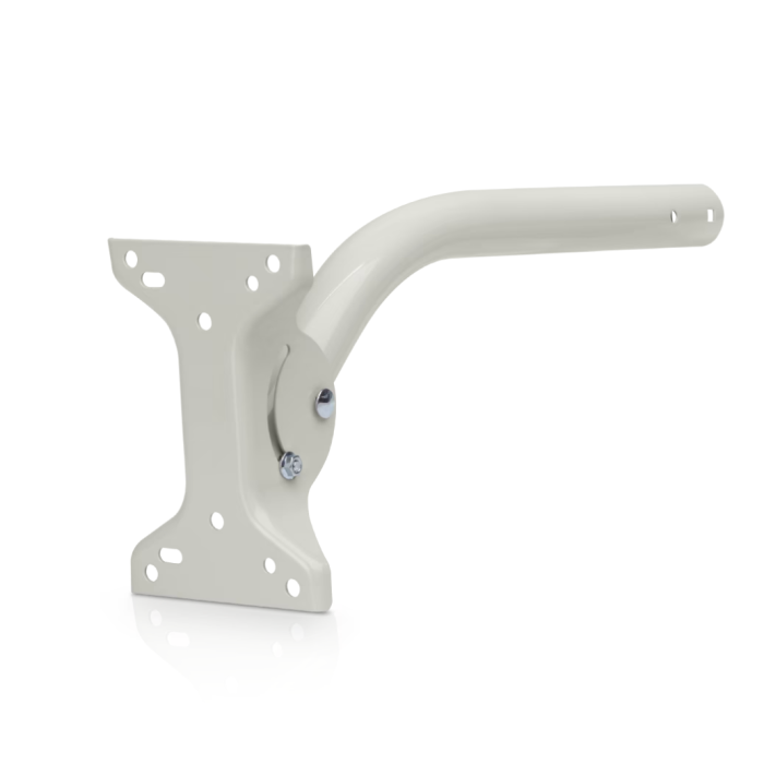 [UBT-UB-AM] Soporte Universal para Antena con Brazo de 460 mm | 90° de Ajuste · Acero Galvanizado · Pared o Mástil. Ubiquiti