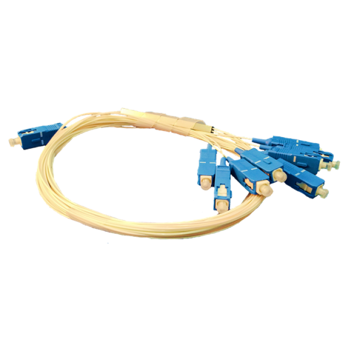 [CBL-OSP9-06108U] Splitter óptico 1*8 modo único SC conector/UPC. Cablix.
