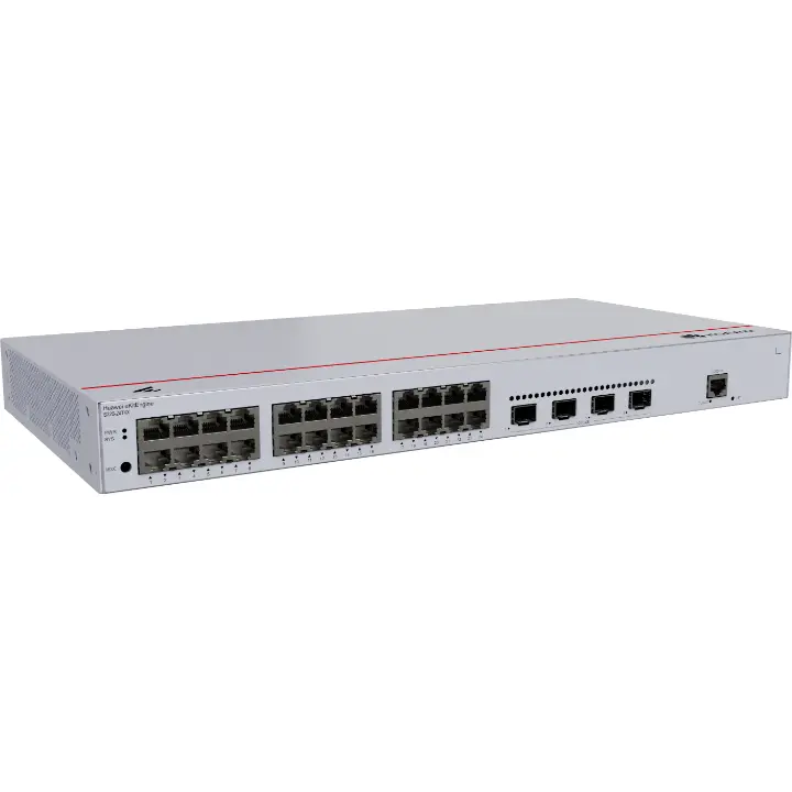 [HWE-S220-24T4X] Switch 24 Puertos 10/100/1000BASE-T + 4×SFP+ 10GE 128 Gbps / 95 Mpps - 98012375