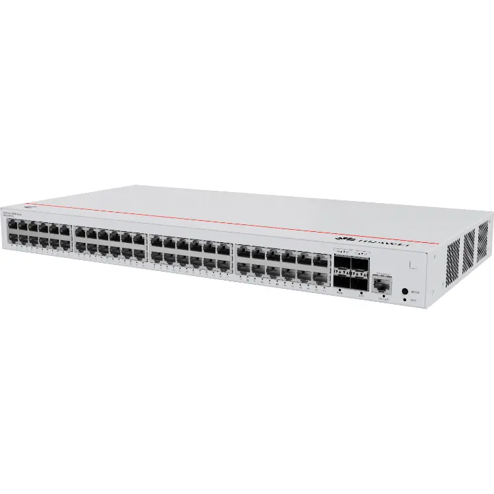 [HWE-S220-48T4S] Switch 48 Puertos 10/100/1000BASE-T + 4×SFP GE – 104 Gbps / 77 Mpps - 98012380